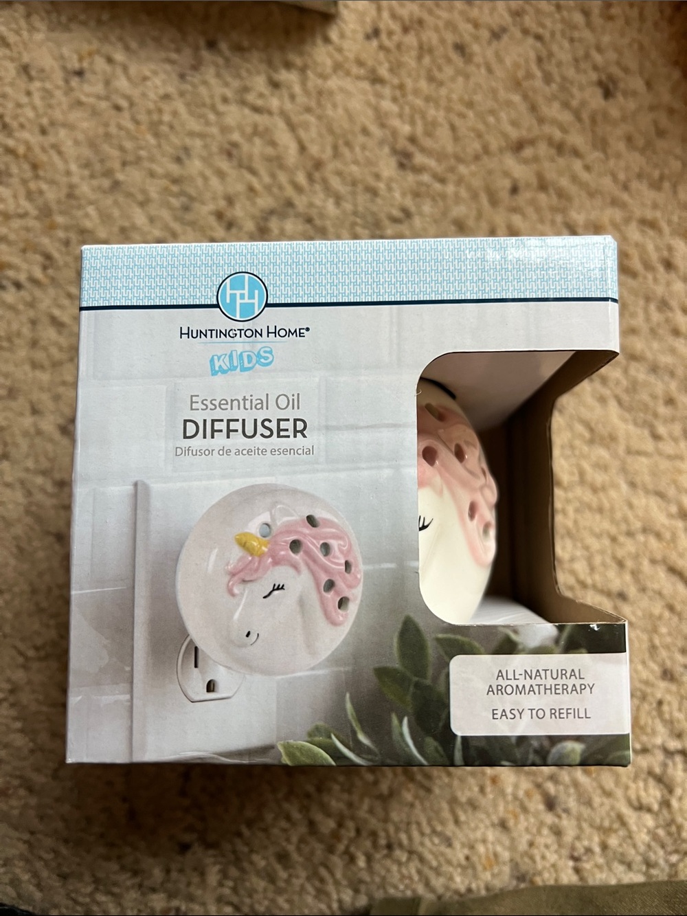 Unicorn Plugin Essential Oil Diffuser (Aromatherapy)